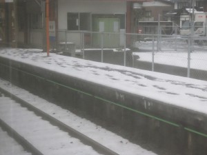 JR山陰本線 東浜駅 ホーム