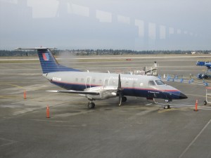 シアトル→ポートランドに乗った飛行機