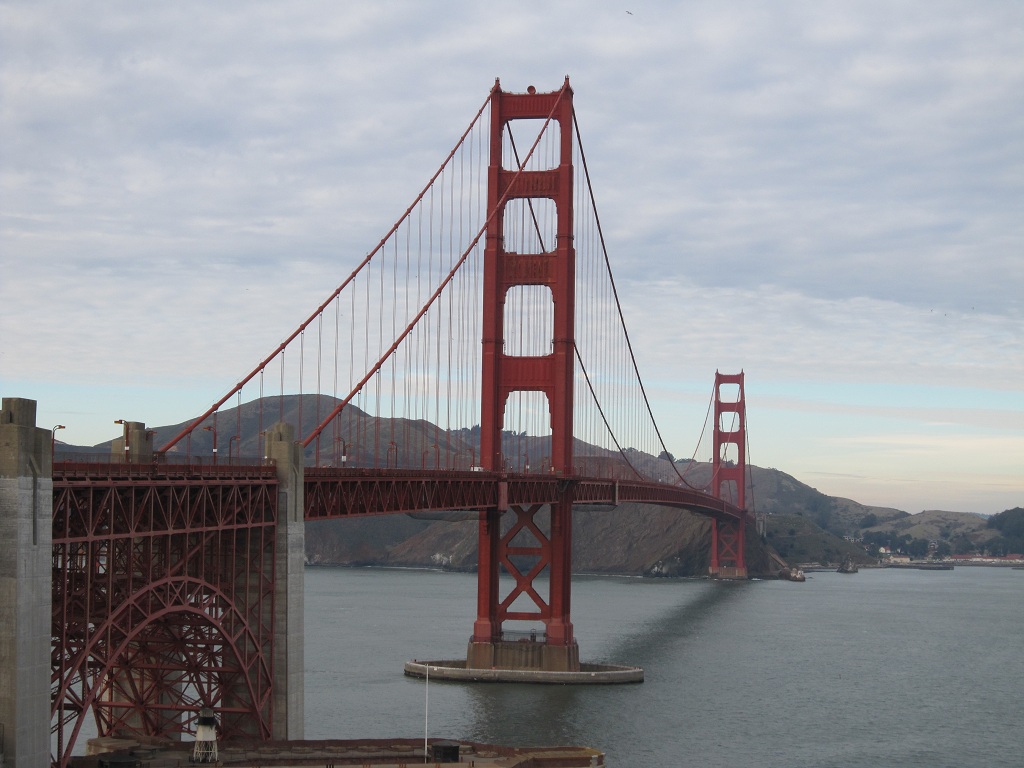 サンフランシスコ ゴールデンゲートブリッジ 全景