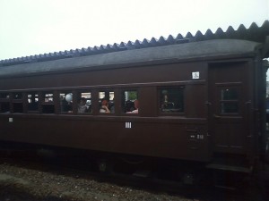 JR石巻線 SLホエール号 旧客車
