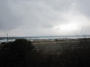 JR山陰本線 益田～長門市 今日も日本海がきれいです