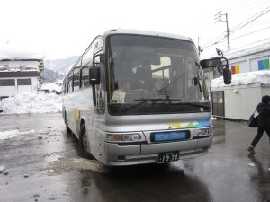 長電バス 野沢温泉バスターミナル
