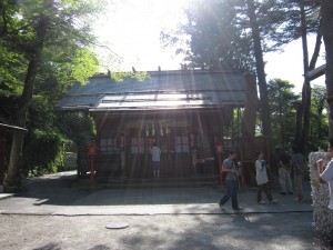 伊香保神社 伊香保温泉の石段街の一番上にあります