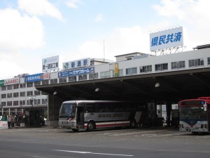 JR越後線 新潟駅 新潟バスターミナル