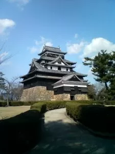 松江城 日本でも数少ない、木造のまま残っているお城です