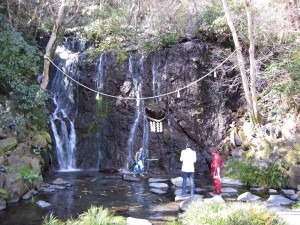 箱根湯本温泉 天成園 玉簾の滝