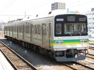 秩父鉄道 7800系 正面 熊谷駅にて