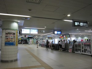 東急東横線 みなとみらい線 横浜駅 改札口