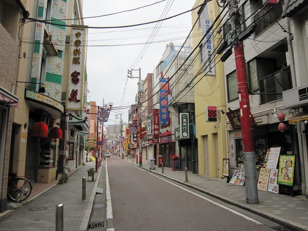 横浜中華街 関帝廟通り ここが中華街のメインストリートです
