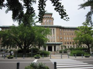 神奈川県庁本庁舎 キングの塔とも呼ばれていて、横浜三塔の一つです