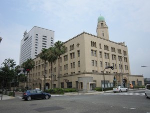 横浜税関本関庁舎 クイーンの塔とも呼ばれていて、横浜三塔の一つです