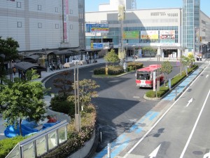 JR左沢線 山形駅 バスターミナル
