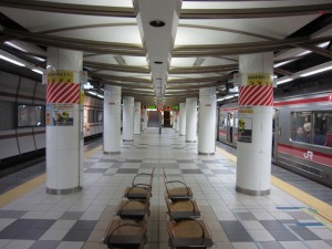 JR仙石線 仙台駅 地下ホーム 仙石線が使用します