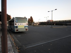 茨城県庁バスターミナル 確かに広いのですが、必要以上に広い気がするんですが
