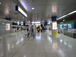 東京モノレール 羽田空港第2ビル駅 ホーム
