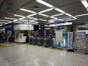 東京モノレール 羽田空港第2ビル駅 改札口