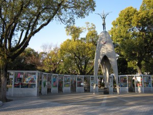 広島 平和記念公園 平和の子の像