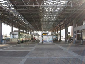 広島電鉄 市内線 広島港（宇品）駅 ホーム