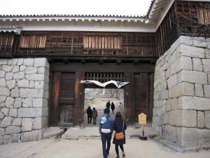 松山城 筒井門と隠れ門