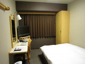 ホテルドーミーイン広島 シングルルーム 室内