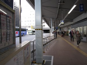 広島バスセンター 広島近郊方面 路線バス 乗り場