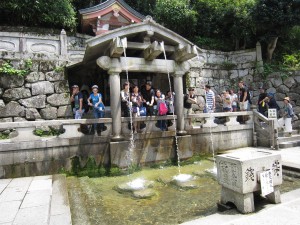 京都 清水寺 音羽の滝