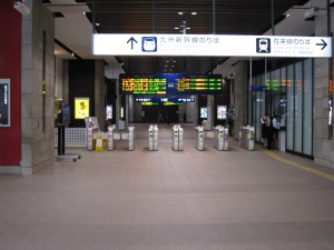JR九州新幹線 熊本駅 新幹線改札口