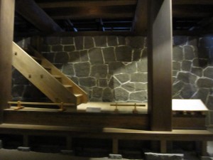 熊本城 天守閣の玄関跡
