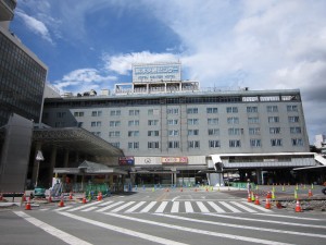 熊本交通センター 閉店後もバスターミナルとしては機能しているみたいです