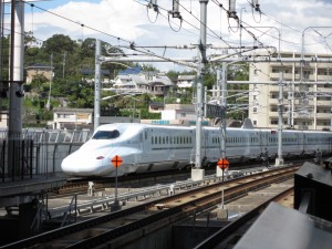 JR西日本 九州新幹線 N700系 熊本駅にて撮影