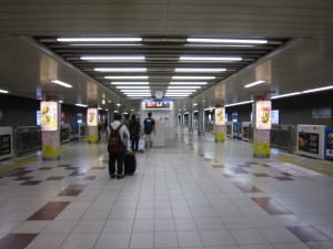東京モノレール 羽田空港第1ビル駅 ホーム