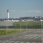 羽田空港 国内線第1旅客ターミナル 東京モノレールから撮影