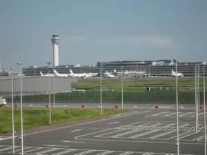 羽田空港 国内線第1旅客ターミナル 東京モノレールから撮影