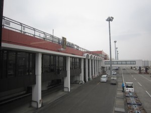 長崎空港 7番ゲート 赤レンガが特徴ですね