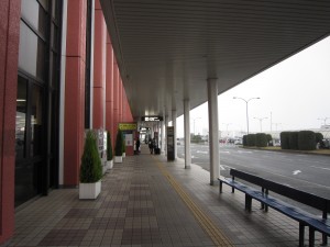 長崎空港 バス乗り場 4番乗り場と5番乗り場が長崎駅行きです