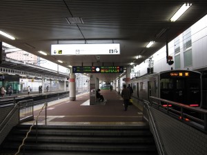 JR福北ゆたか線 博多駅 7番線 8番線 主に笹栗線の笹栗と筑豊本線の直方へ行く列車が発着します