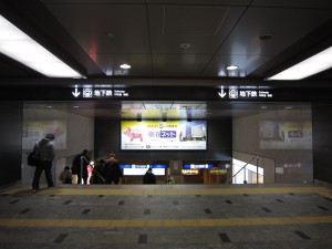 福岡地下鉄空港線 博多駅 筑紫口入り口