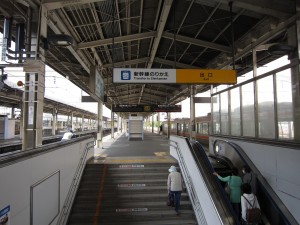 JR東海道本線 静岡駅 1番線・2番線 主に清水・富士・沼津・熱海方面行きが発着します