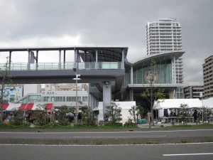 JR東海道本線 清水駅 東口 自由通路入り口