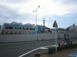清水魚市場 河岸の市 建物
