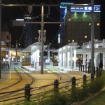 福井鉄道 福井駅 夜のホーム