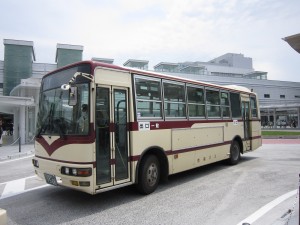 京福バス 色合いが京都バスとそっくりです 福井駅にて