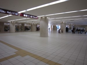 北陸鉄道 浅野川線 北鉄金沢駅 金沢駅の地下にあります