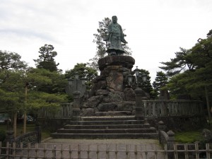 金沢 兼六園 日本武尊の像