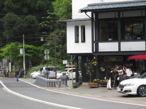 京福バス 永平寺停留所 永平寺行きのバスは、ここに止まります