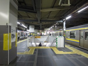 JR外房線 千葉駅 5番線・6番線 主に外房線・東金線の列車が発着します