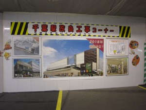 JR外房線 千葉駅 新駅舎完成予想図 2018年完成予定だそうです