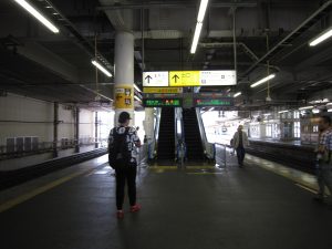 JR東海道本線 小田原駅 3番線・４番線 主に熱海方面行きが発着します