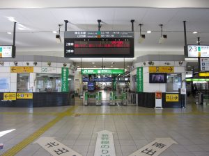 JR東北新幹線 盛岡駅 新幹線乗り換え改札口