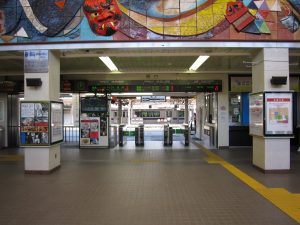 JR東北本線 北上駅 西口改札口 Suicaは使えません